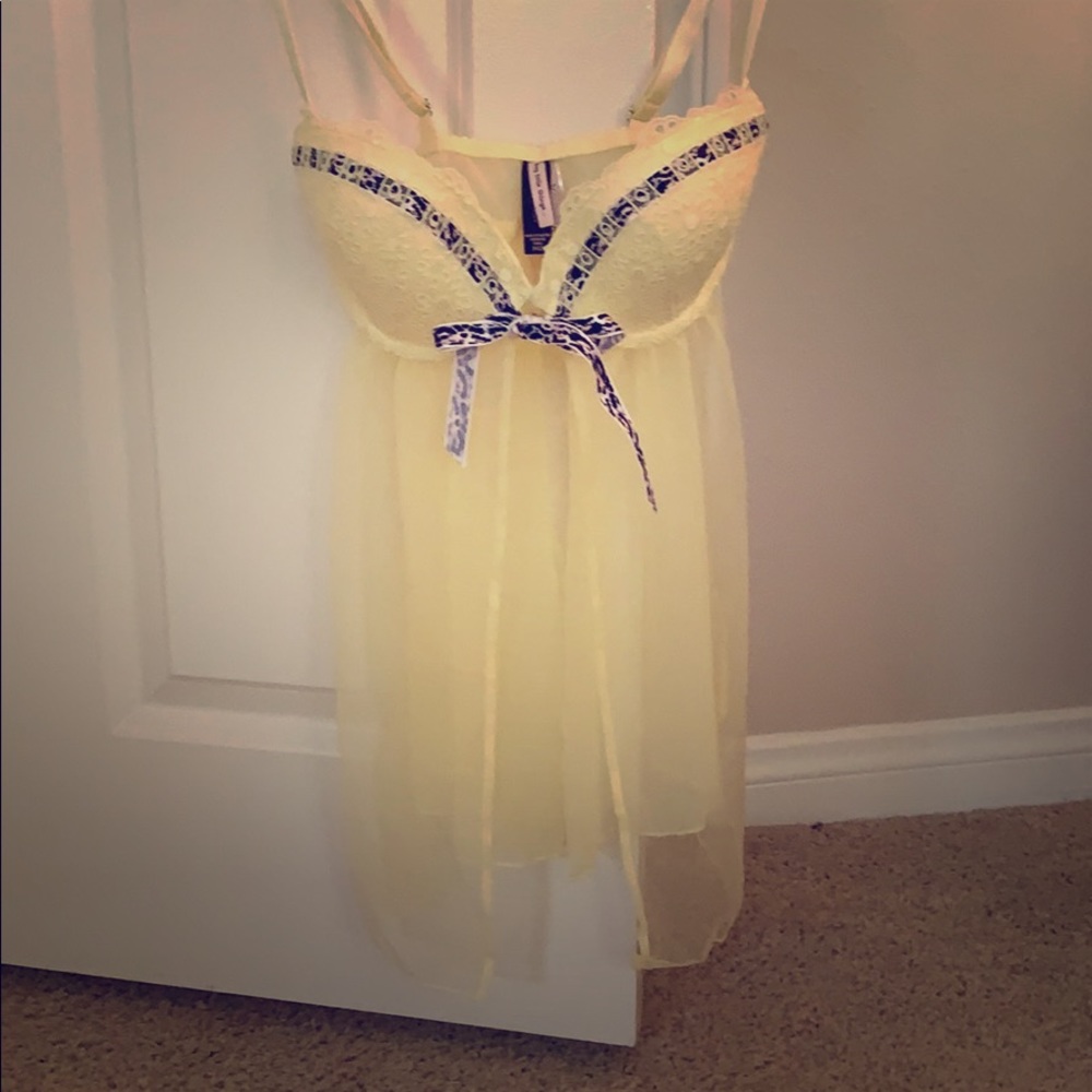 NWT sexy little things VS babydoll lingerie set.